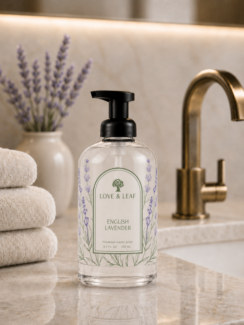 Love & Leaf Hand Soap Starter Kit - English Lavender