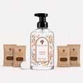 Love & Leaf Hand Soap Starter Kit - Almond Vanilla